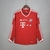 Camisa Bayern de Munich Manga longa Retrô 2013/14 Masculina Torcedor - Vermelho na internet