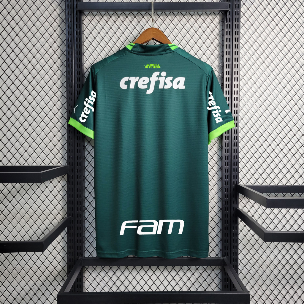 Camisa Palmeiras Mascote Verde Patch Campeão Copa do Brasil 2020