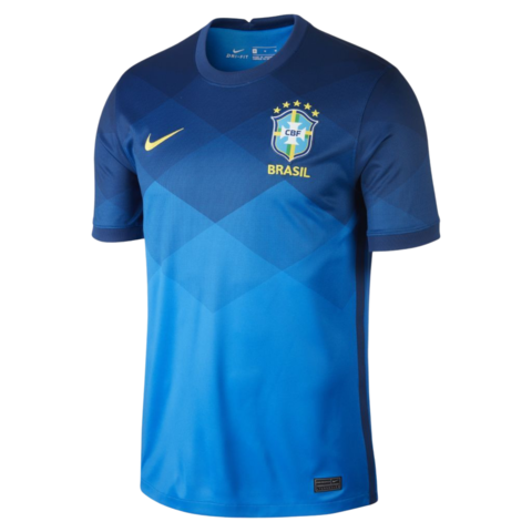 Camisa Seleção Brasileira II 22-23 -Azul por R$ 199,90 - Frete Grát