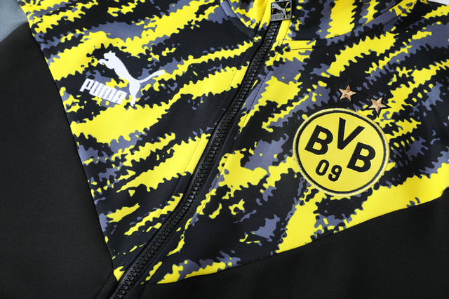 Conjunto Jaqueta Borussia Dortmund 22-23- por R$ 399,90-Frete Grátis