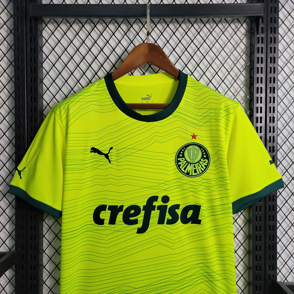 CAMISA PALMEIRAS I HOME 23/24 - TORCEDOR - MASCULINA - VERDE