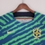 Camisa Seleção Brasileira Pré-Jogo 22/23 Torcedor Nike Masculina - Verde+Azul - Joker Sports - A Loja Oficial dos Fanáticos Por Futebol