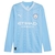 Camisa Manchester City Home 23/24 Torcedor Masculina Puma Manga Longa - Azul