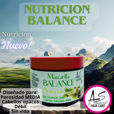 Nutricion BALANCE DE 300 GRS: Porosidad media
