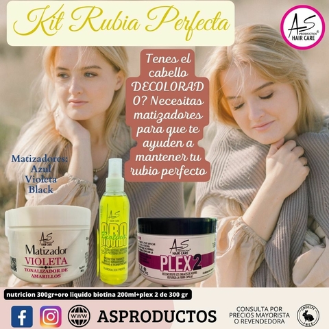 KIT RUBIA PERFECTA