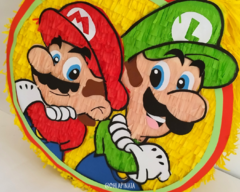 Piñata Mario y Luiggi en internet