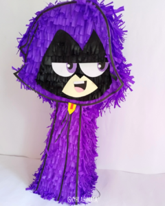 Piñata Raven Jóvenes Titanes - comprar online