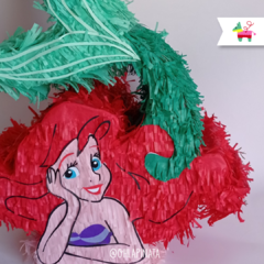 Piñata Ariel La Sirenita