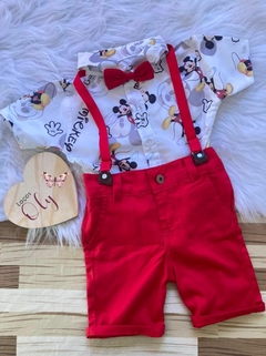 Mickey Conjunto Tématico 1-2 anos Branco - comprar online