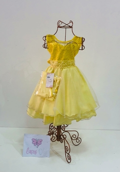 Vestido Luxo Amarelo Tam: 2