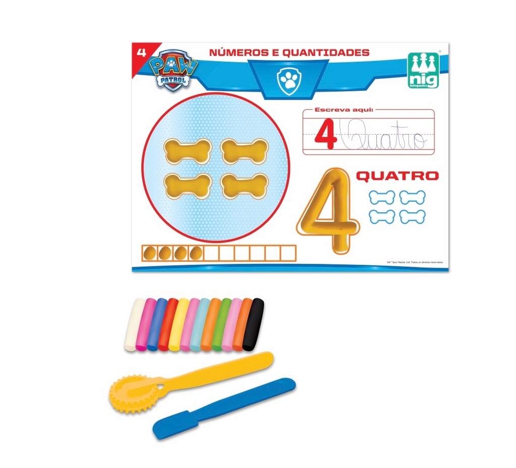 Kit Atividade Patrulha Canina Pintura E Jogo Educativo - Nig