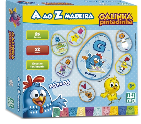 Jogo alinhavo galinha pintadinha brincadeira crianca