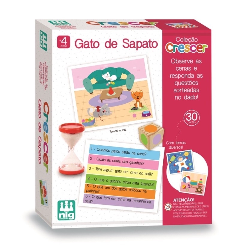 Gato de Sapato - Coleção Crescer - Divertidamente