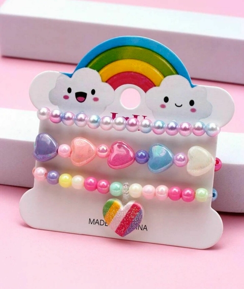 set pulseras infantil