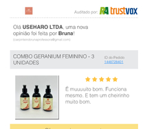 COMBO GERANIUM FEMININO - 3 UNIDADES - comprar online