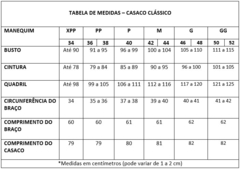 CASACO DE LÃ 3/4 CLÁSSICO - BBVA Confecções