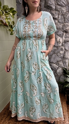 Vestido boho mangas 02