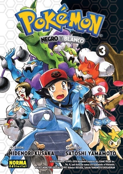 Pokémon (28) Negro Y Blanco #03