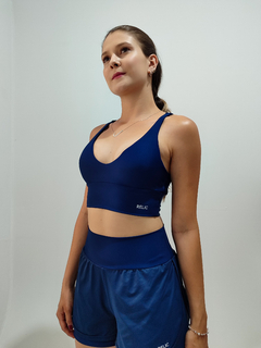 Top Amanda azul - RELIC FITWEAR