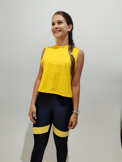 Conjunto Elizabeth preto + amarelo na internet