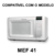 Placa de Potencia Display para Microondas MEF41 Bivolt Electrolux A22310601 - loja online