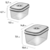 Conjunto de 12 Potes Herméticos de Plástico Electrolux - comprar online