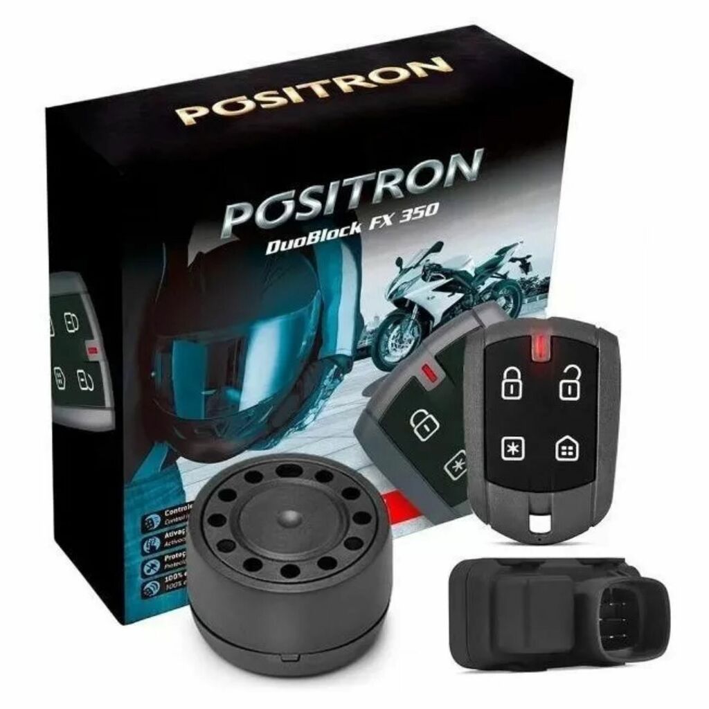 Alarma De Moto Positron Corte De Corriente Control Remoto Cl