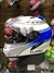 Capacete Tutto Race Azul/Branco 58 - comprar online