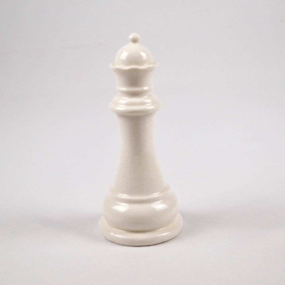 Enfeite Decorativo Peça de Xadrez em Porcelana Item Para Decoração