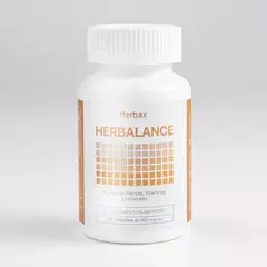 HERBALANCE 59- Suplemento Multivitaminico de Amplio espectro. Adicionado con Minerales, Plantas y Antioxidantes. 60 Tabletas