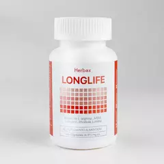 LONGLIFE 4- Soporta la salud Arterial y es Auxiliar en la Disminución del Deterioro del Tejido con L-Arginina, Glucosamina y Rhodiola. 60 Capsulas - comprar en línea