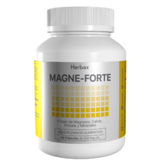 MAGNE-FORTE 14- Soporte para Huesos y Articulaciones a base de Calcio, Magnesio, Potasio y otros minerales.