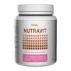 NUTRAVIT FRESA 58- Proteínas de Suero de Leche, L-Glutatión, Aminoácidos, Vitaminas, Minerales y Antioxidantes con Alto contenido de Fibra Prebiótica.
