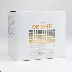 OBIX-TE 15- Bebida sabor Fresa-Jamaica a base de: Té verde, Guaraná, Vitamina B3 y Minerales, así­ como L-Carnitina y Aminoácidos de Colágeno. - comprar en línea