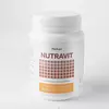 NUTRAVIT VAINILLA 51- Proteínas de Suero de Leche, L-Glutatión, Aminoácidos, Vitaminas, Minerales y Antioxidantes con Alto contenido de Fibra Prebiótica.