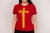 TSHIRT FEMININA CRUZ DOURADO (VERMELHO) - comprar online