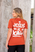 CAMISETA JESUS IS KING (COR TERRA COTA) - loja online