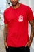 CAMISETA JESUS IS KING (COR VERMELHO) UNISSEX - loja online