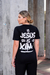 CAMISETA UNISSEX JESUS IS KING (COR PRETO) - comprar online