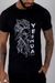 CAMISETA UNISSEX YESHUA LEÃO VERTICAL (PRETA) - loja online