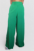 Calça Pantalona pala e elástico verde bandeira - comprar online