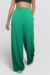 Calça Pantalona pala e elástico verde bandeira - loja online