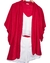 Kimono vermelho natal em viscolinho