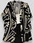 kimono estampado em tecido nobre viscolinho, com desenhos de linhas e arabescos em of white 
