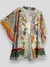 kimono estampado nude tropical - ninajo jolie rj
