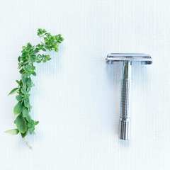 Maquinita de afeitar de acero reutilizable Rasuradora