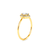 Anel Ouro Amarelo 18k e 47 pontos de Diamantes - comprar online