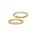 Par de Alianças Mobius Eternity Ouro Amarelo 18k e Diamantes - comprar online