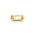 Aliança Mobius de Ouro Amarelo 18k 4mm e 12 Pontos de Diamante - comprar online