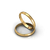 Alianças de Casamento Clássica 3mm em Ouro Amarelo 18k